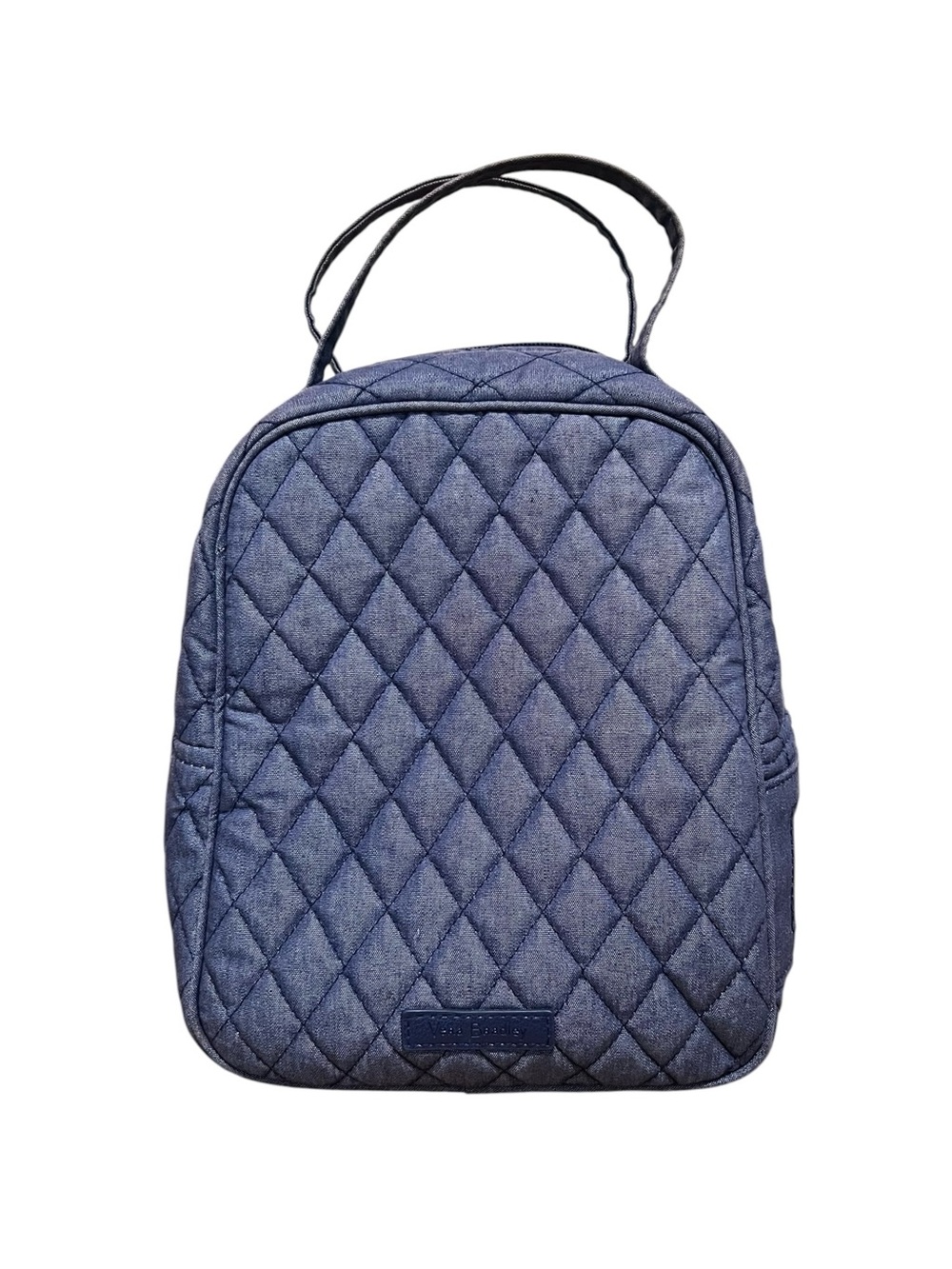 Vera Bradley Lunch Bunch Insulated Cooler Bag Moonlight Navy Denim